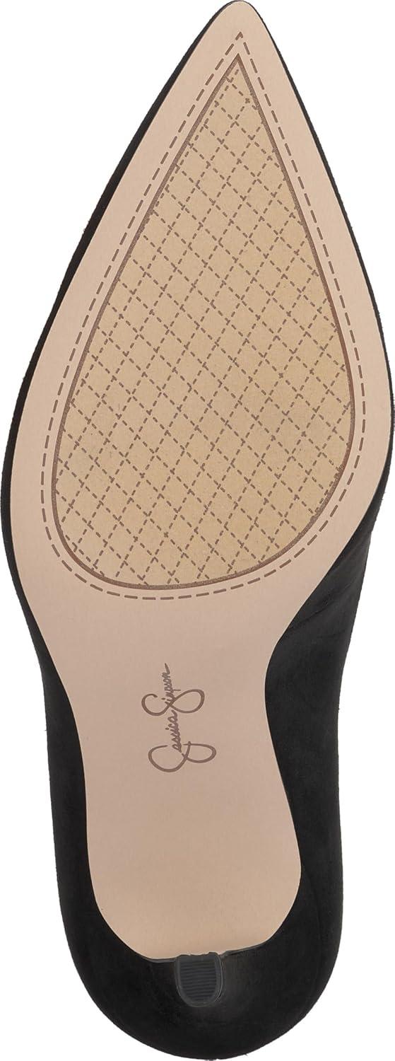 imageJessica Simpson Womens Cambredge Dress PumpBlack Supreme Microsuede