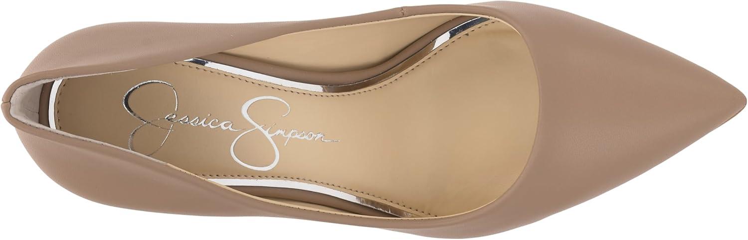 imageJessica Simpson Womens Cambredge Dress PumpChai Latte Smooth