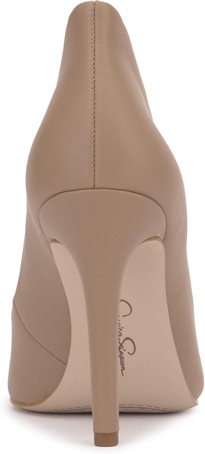 imageJessica Simpson Womens Cambredge Dress PumpChai Latte Smooth