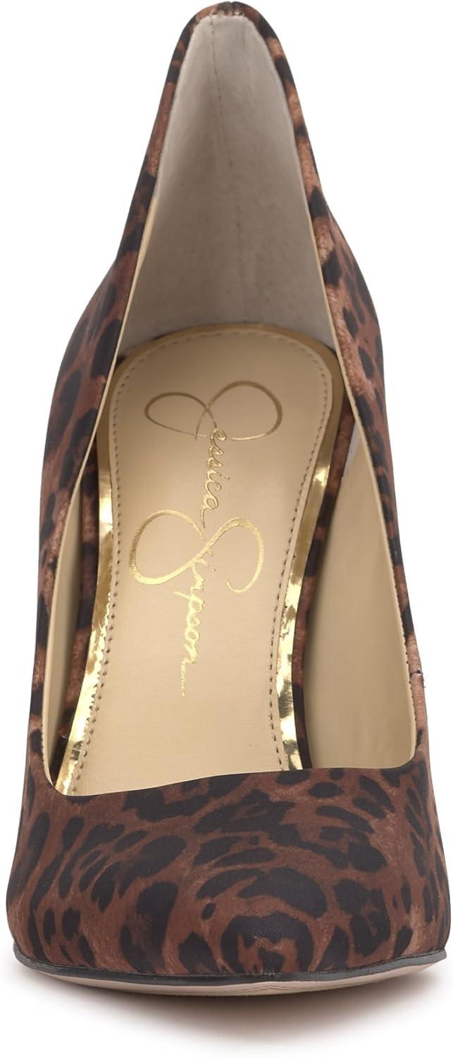 imageJessica Simpson Womens Cambredge Dress PumpRock Leopard Print