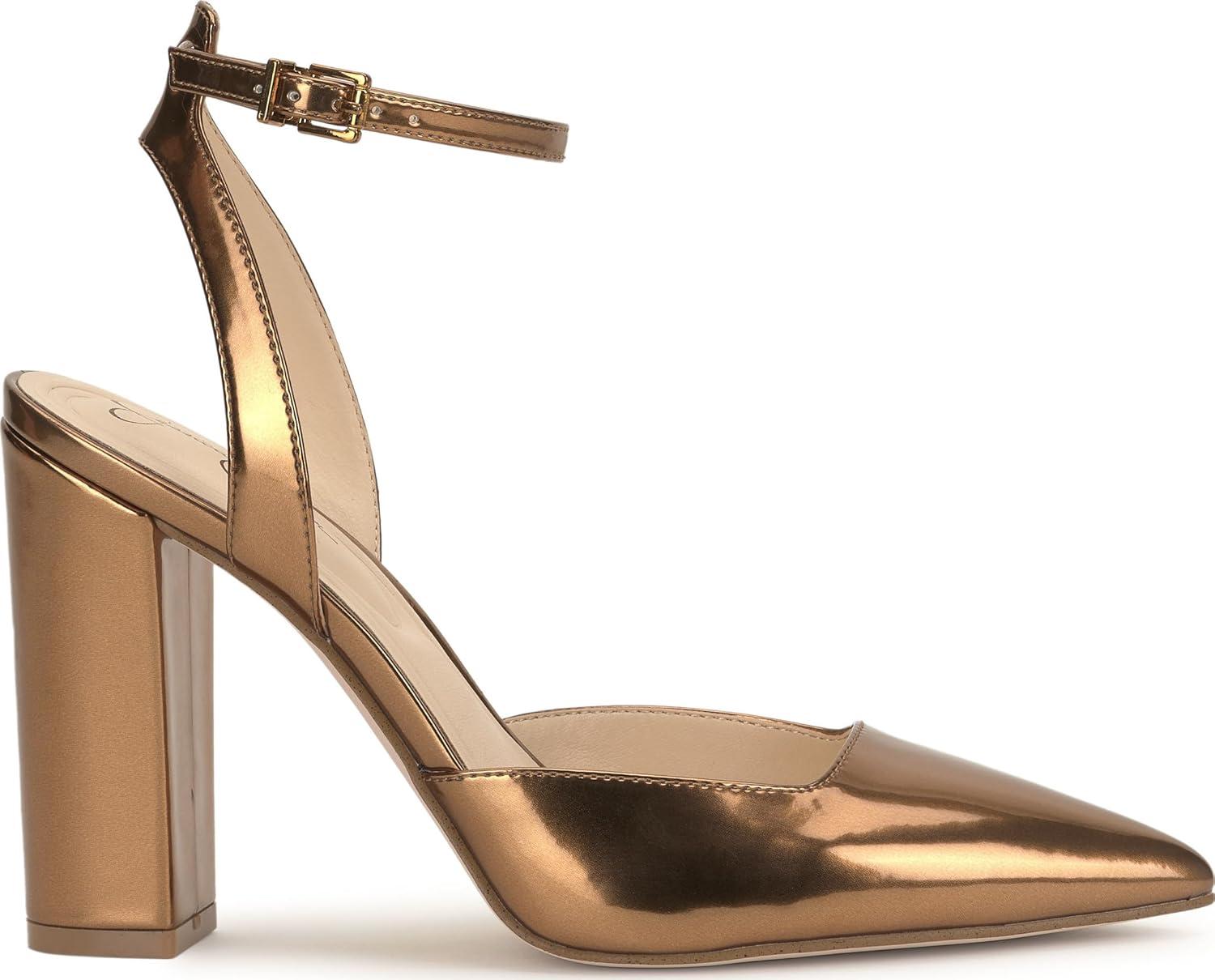 imageJessica Simpson Womens Nazela Pointed Toe PumpsBronze