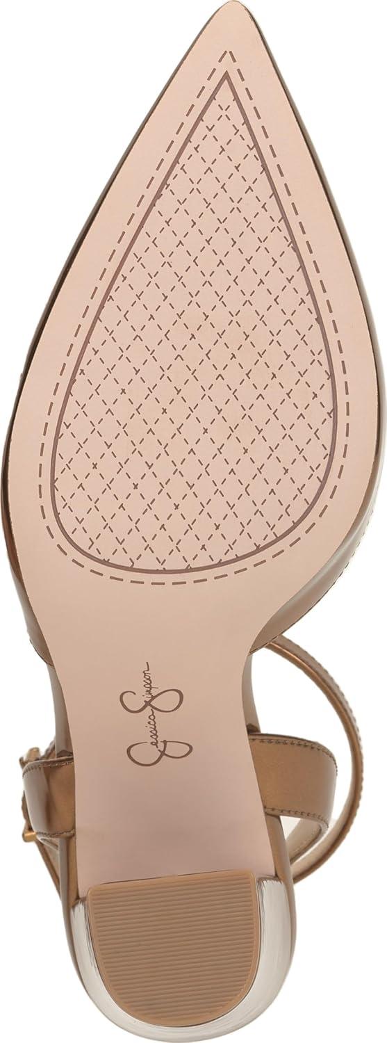 imageJessica Simpson Womens Nazela Pointed Toe PumpsBronze