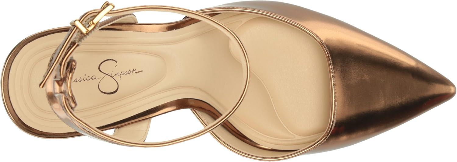 imageJessica Simpson Womens Nazela Pointed Toe PumpsBronze