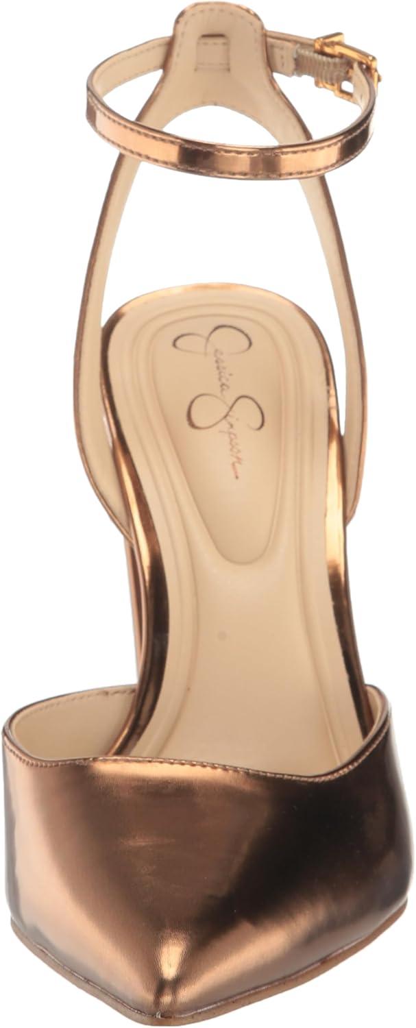 imageJessica Simpson Womens Nazela Pointed Toe PumpsBronze