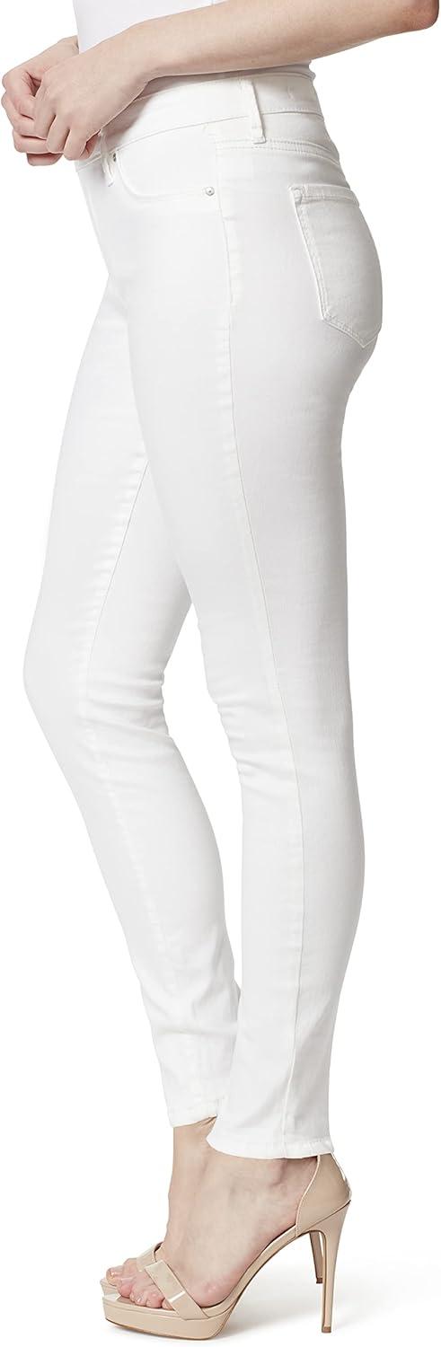 imageJessica Simpson Womens Kiss Me Mid Rise Skinny Jean PlusWhite