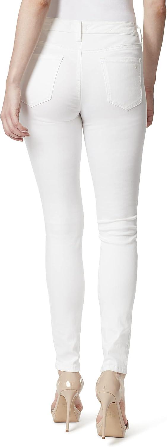imageJessica Simpson Womens Kiss Me Mid Rise Skinny Jean PlusWhite