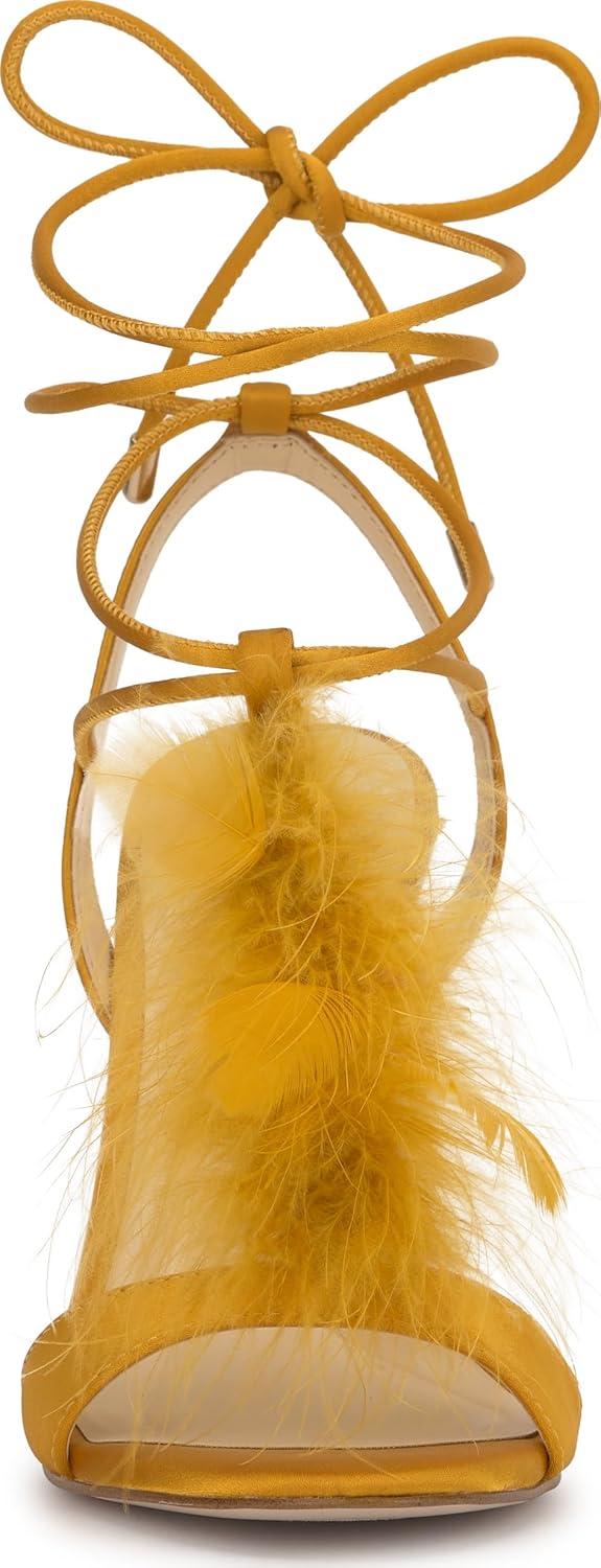 imageJessica Simpson womens JenzinAmber Gold Satin