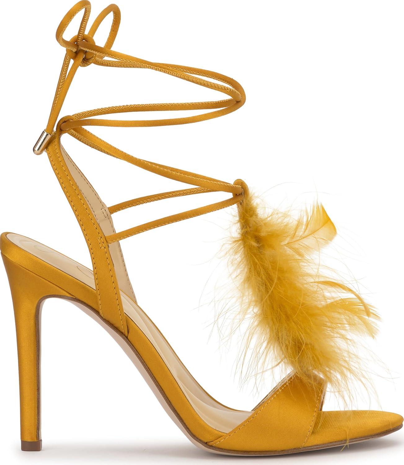 imageJessica Simpson womens JenzinAmber Gold Satin