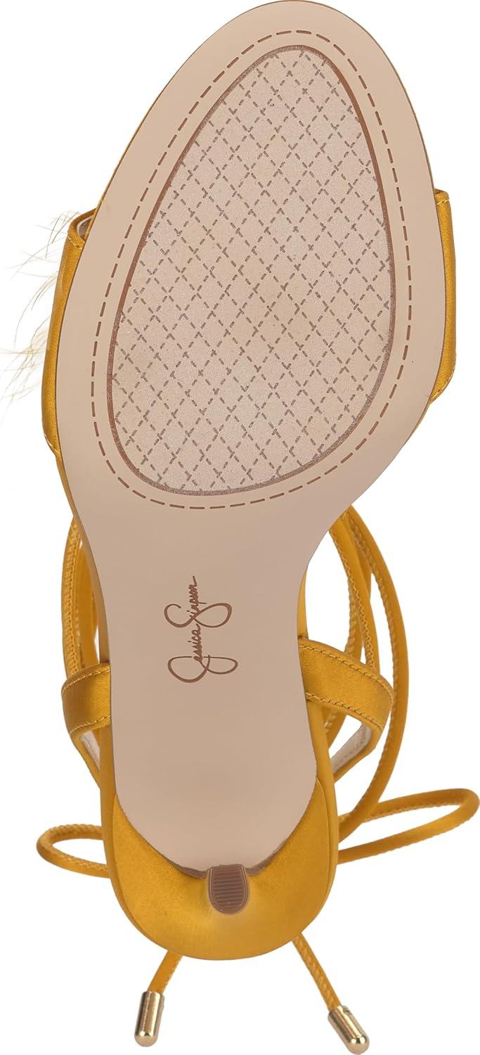 imageJessica Simpson womens JenzinAmber Gold Satin