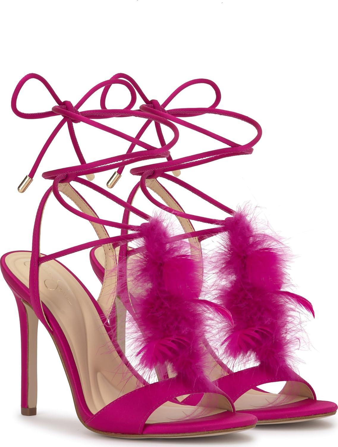 imageJessica Simpson womens JenzinDark Fuschia Satin