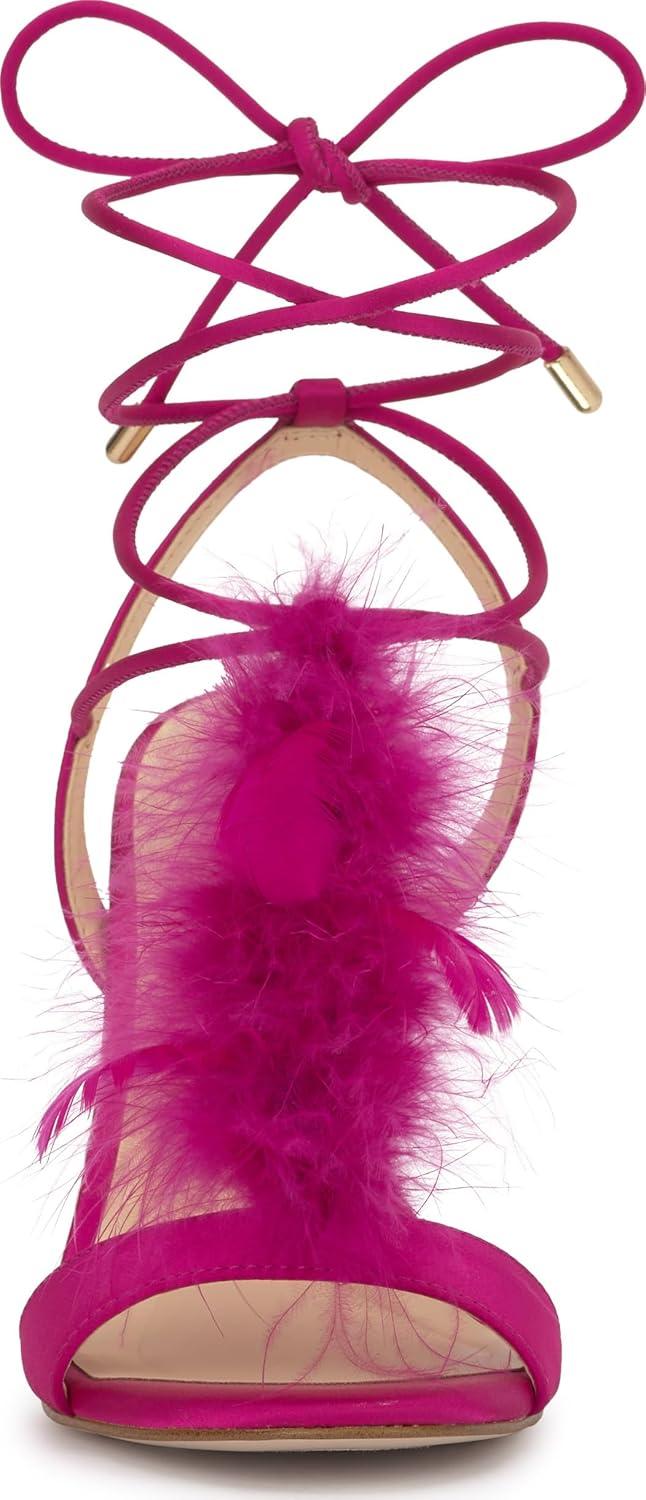 imageJessica Simpson womens JenzinDark Fuschia Satin
