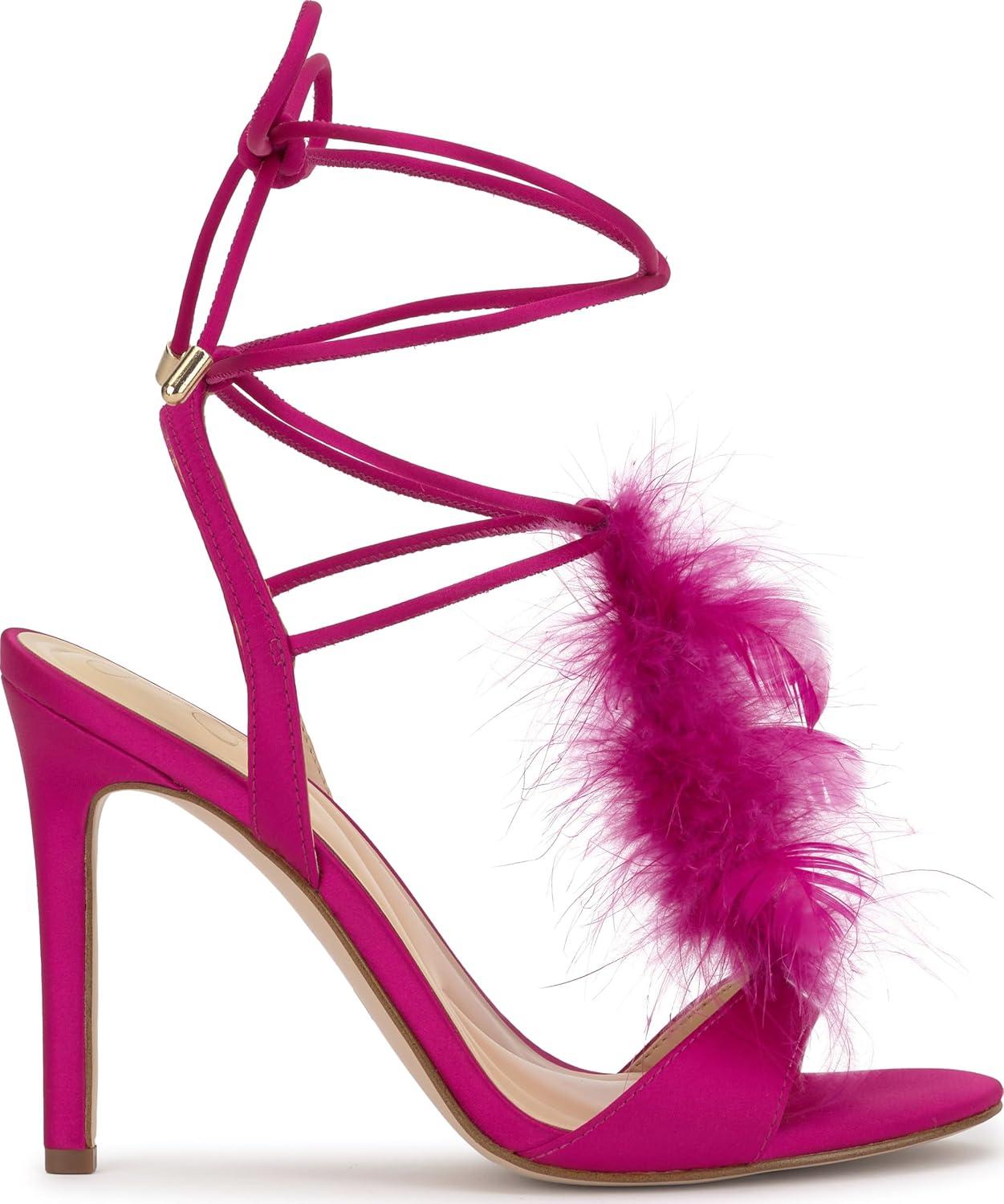 imageJessica Simpson womens JenzinDark Fuschia Satin