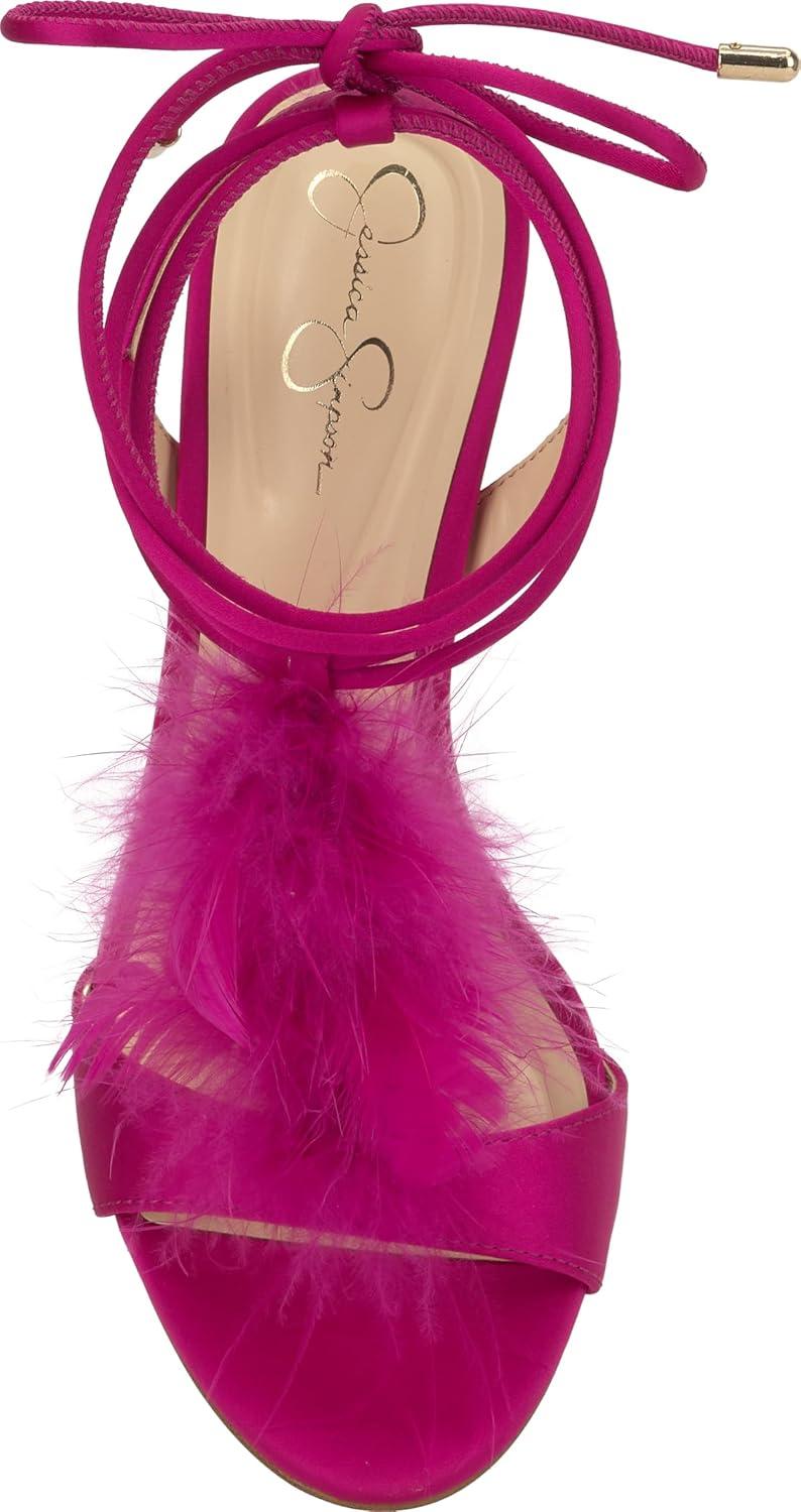 imageJessica Simpson womens JenzinDark Fuschia Satin