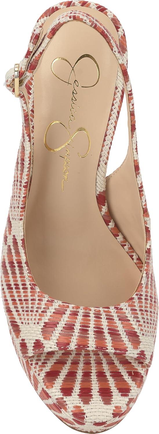 imageJessica Simpson womens SibillaPoppy Combo Raffia