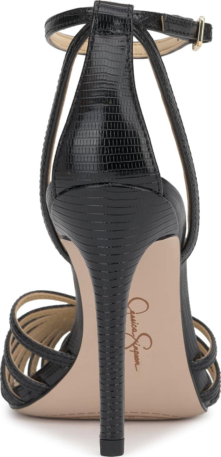 imageJessica Simpson Womens PaveriBlack Mini Lizard