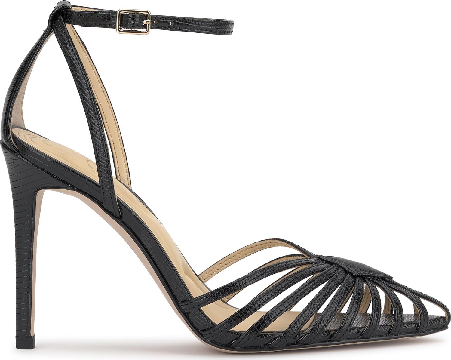 imageJessica Simpson Womens PaveriBlack Mini Lizard