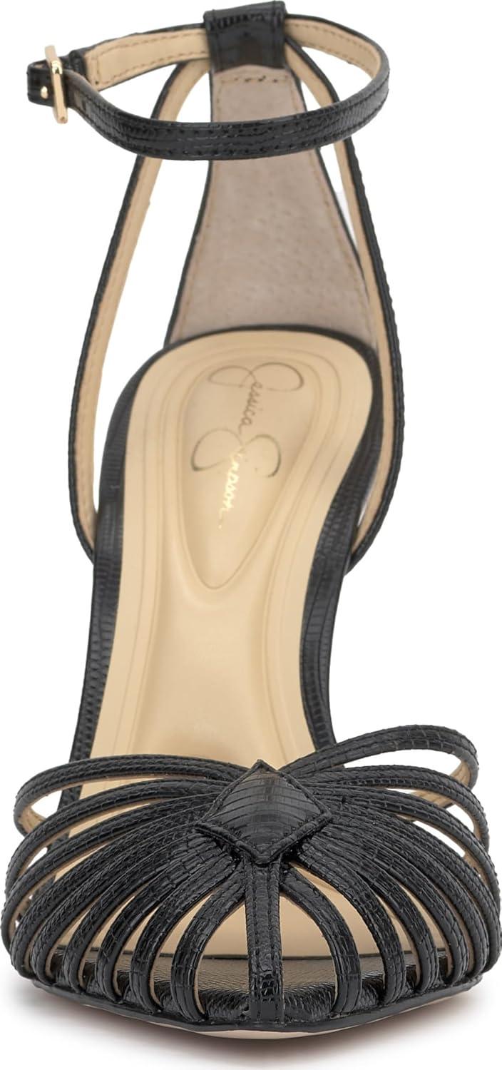 imageJessica Simpson Womens PaveriBlack Mini Lizard