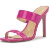 Brightest Pink Crinkled Patent