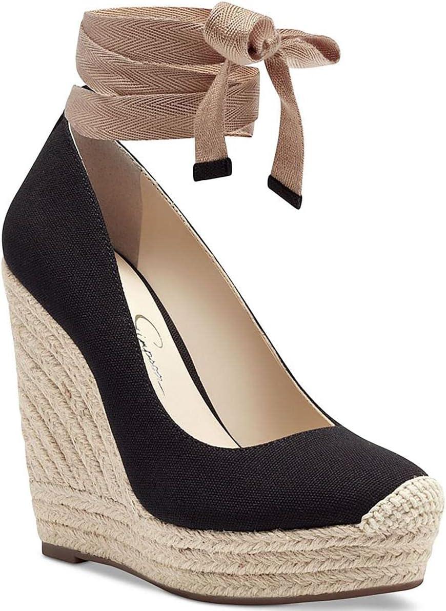 imageJessica Simpson Womens Zexie Espadrille WedgeBlack