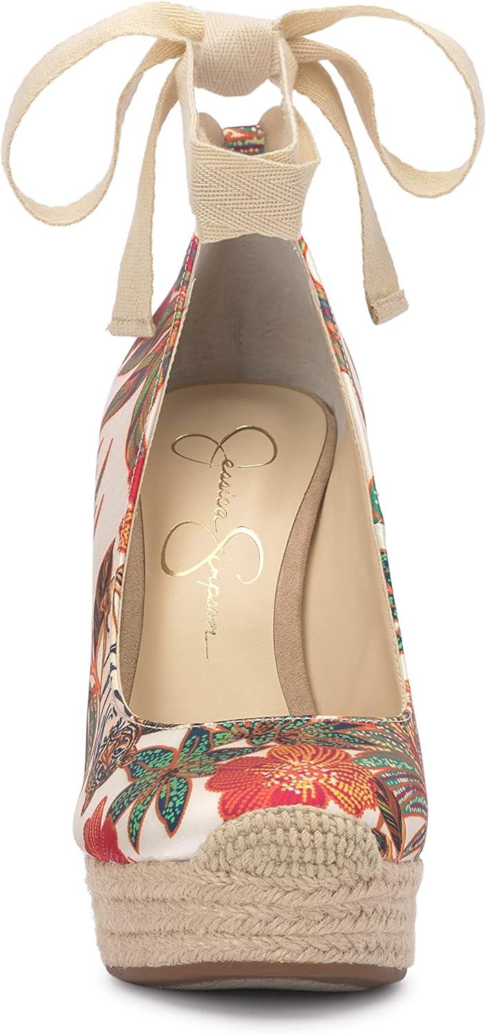 imageJessica Simpson Womens Zexie Espadrille WedgeMulti