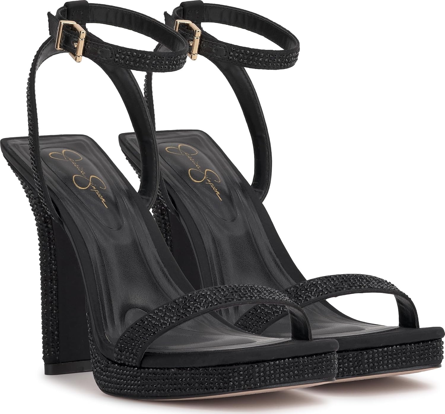 image:imageJessica Simpson AdoniaBlack Matte Satin