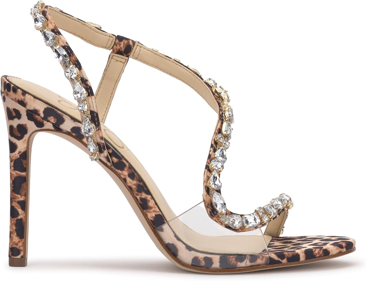 image:imageJessica Simpson Jaycin Embellished Heeled SandalsNatural