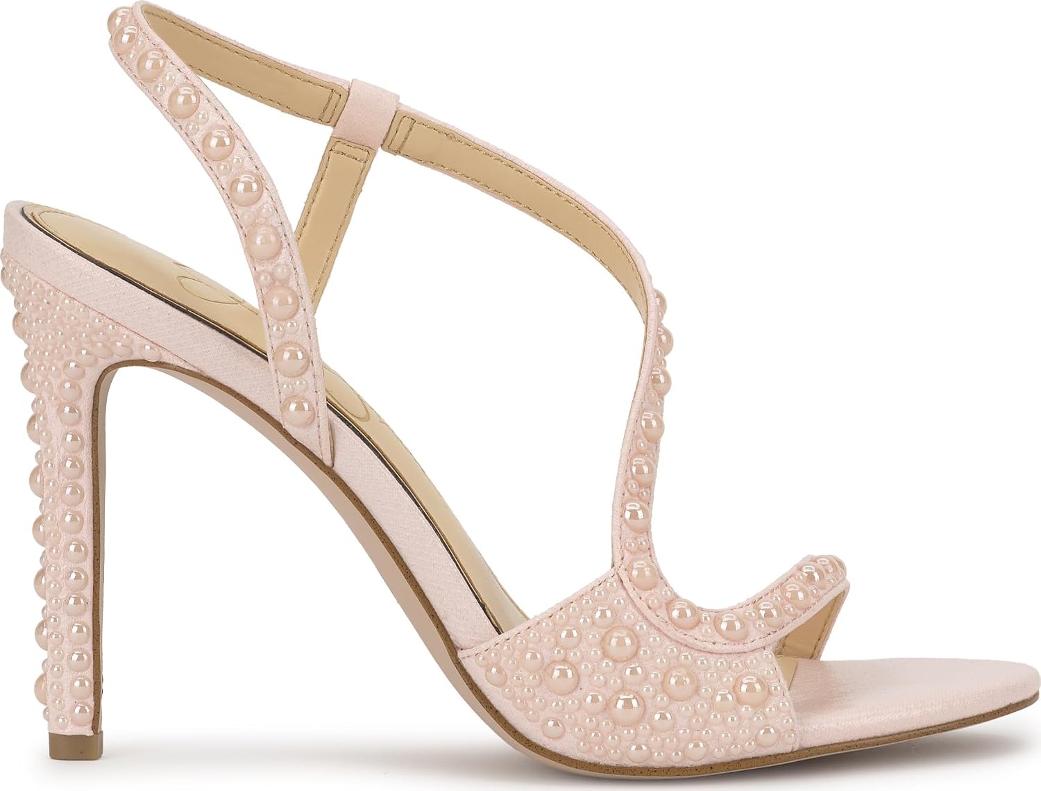 image:imageJessica Simpson Jaycin Embellished Heeled SandalsPastel Pink