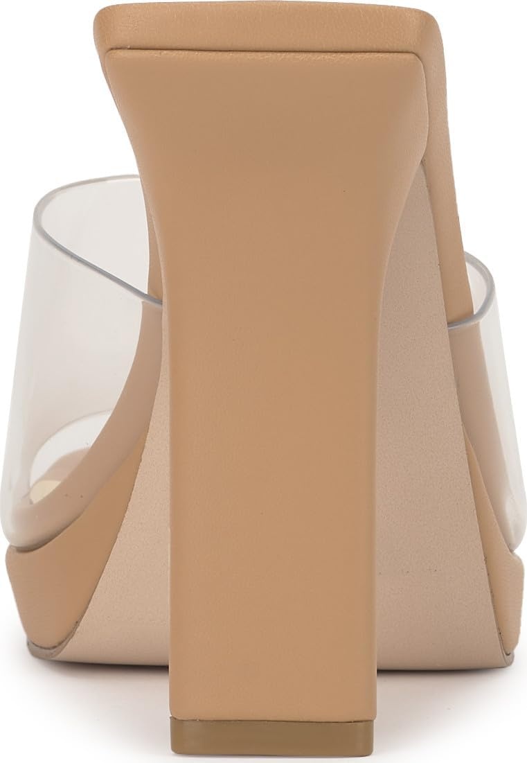 image:imageJessica Simpson Womens Azelica High Heel SandalClearBuff