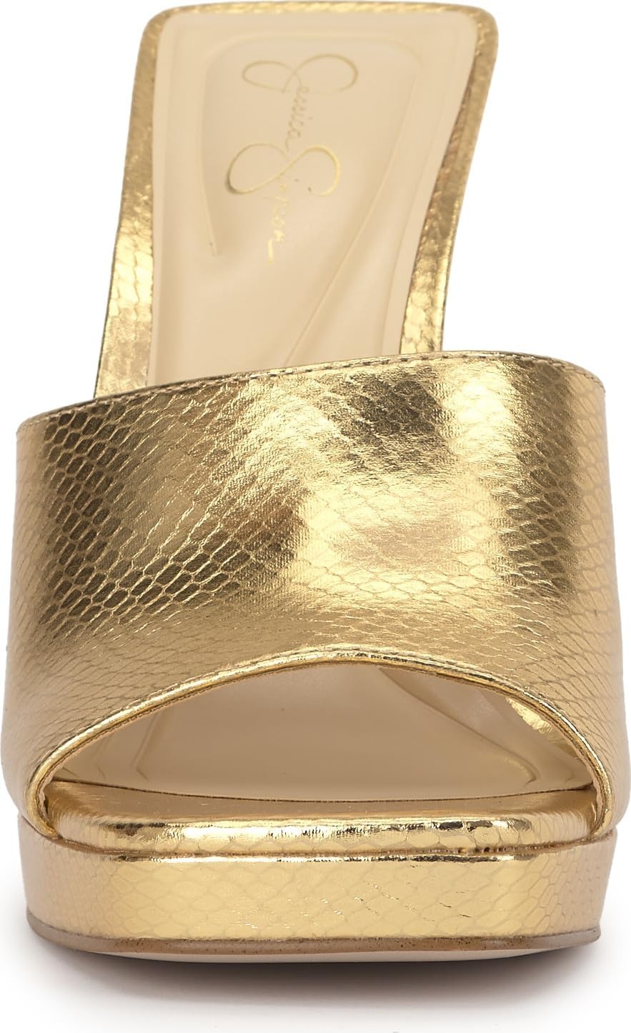 image:imageJessica Simpson Womens Azelica High Heel SandalGold