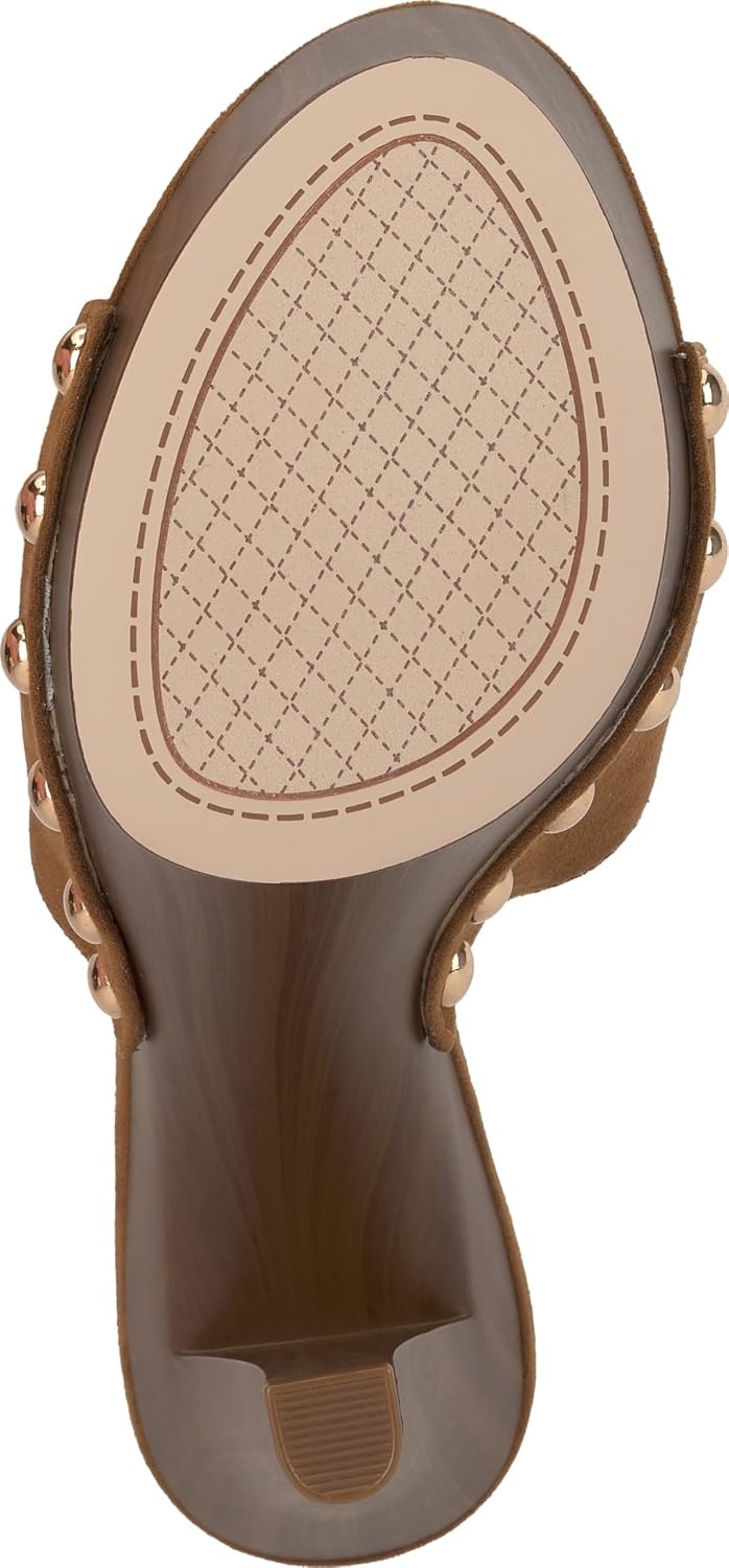 image:imageJessica Simpson Womens Cynlia Studded Platform SandalTuscan Tan Supreme Microsuede