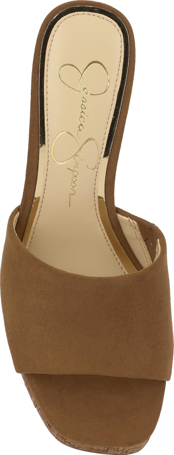 image:imageJessica Simpson Womens Elyzza Mule Platform SandalTuscan Tan