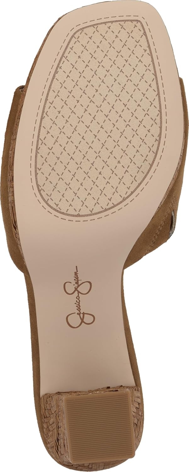 image:imageJessica Simpson Womens Elyzza Mule Platform SandalTuscan Tan