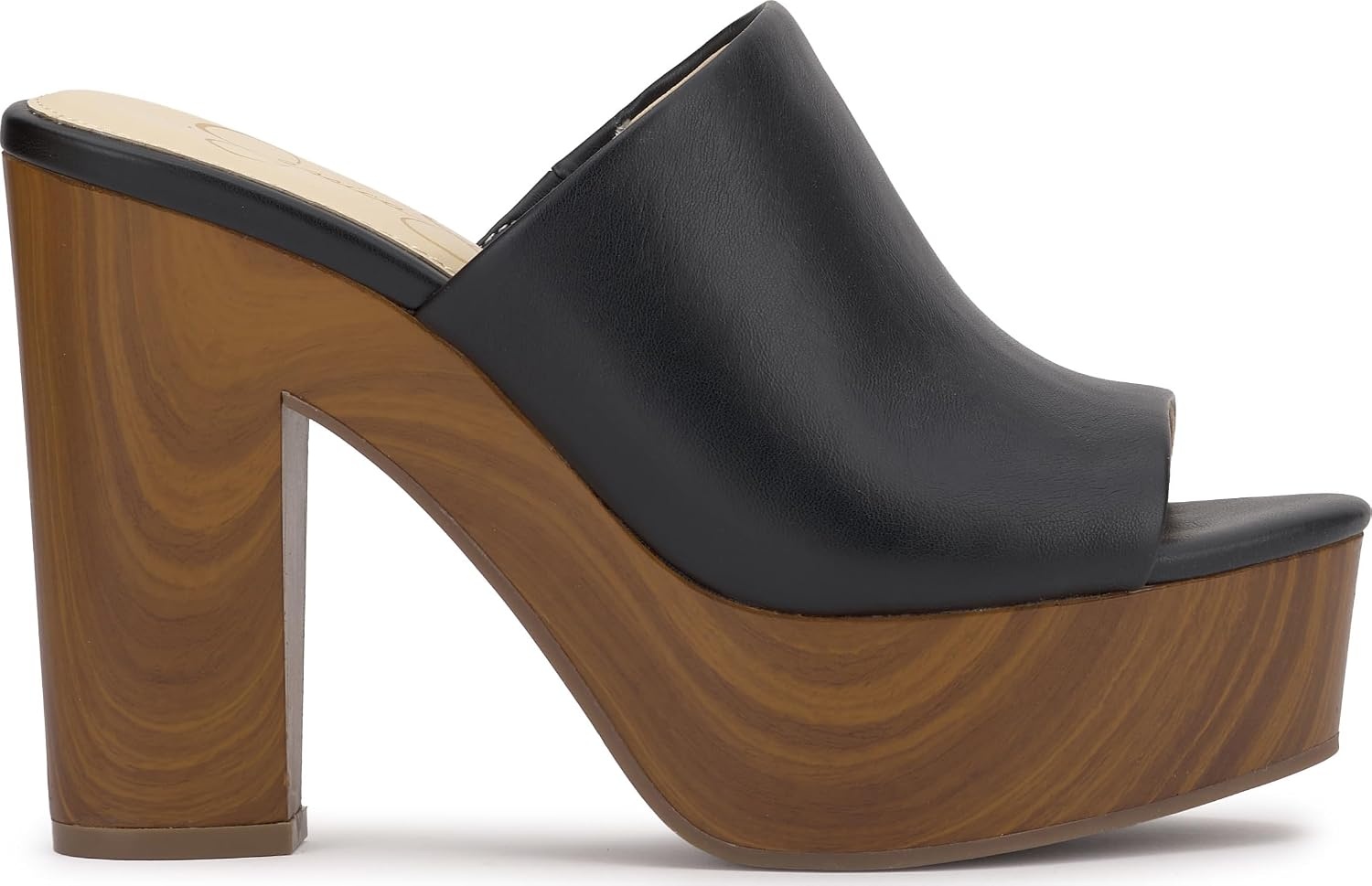 image:imageJessica Simpson Womens Shelbie Block Heel Platform MuleBlack 1