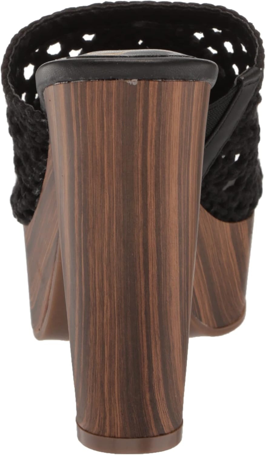 image:imageJessica Simpson Womens Shelbie Block Heel Platform MuleBlack Macrame