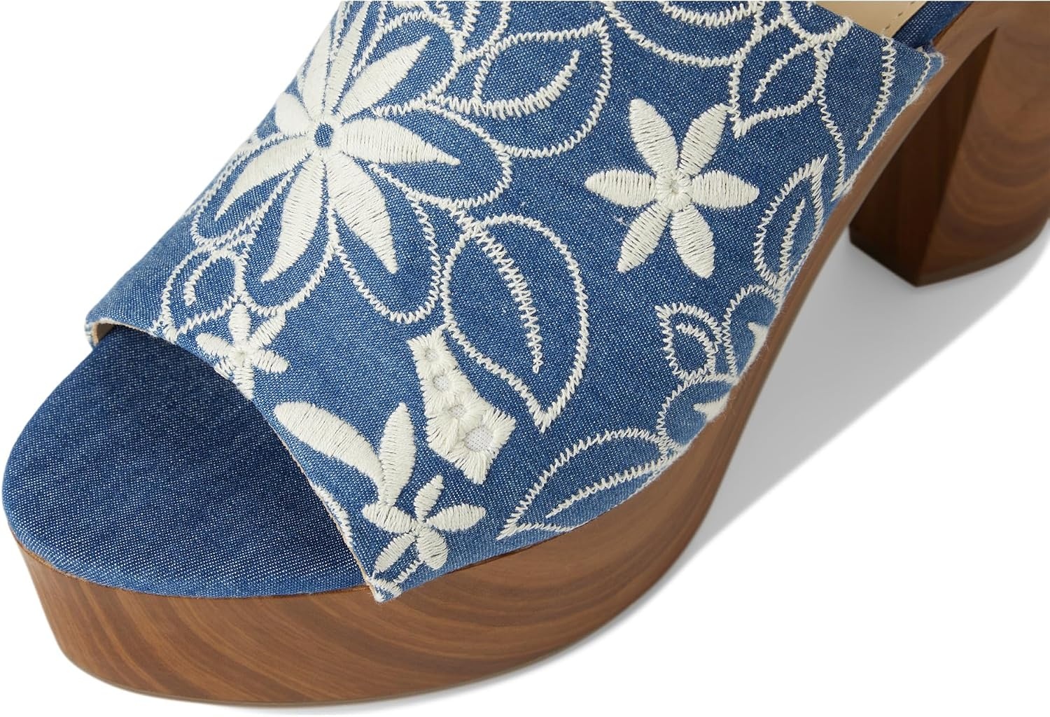 image:imageJessica Simpson Womens Shelbie Block Heel Platform MuleMedium Blue