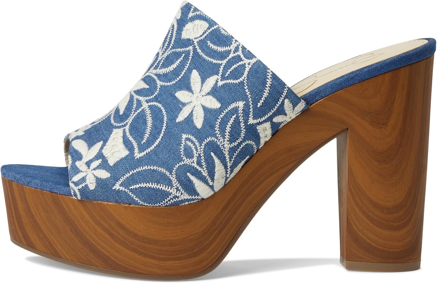 image:imageJessica Simpson Womens Shelbie Block Heel Platform MuleMedium Blue