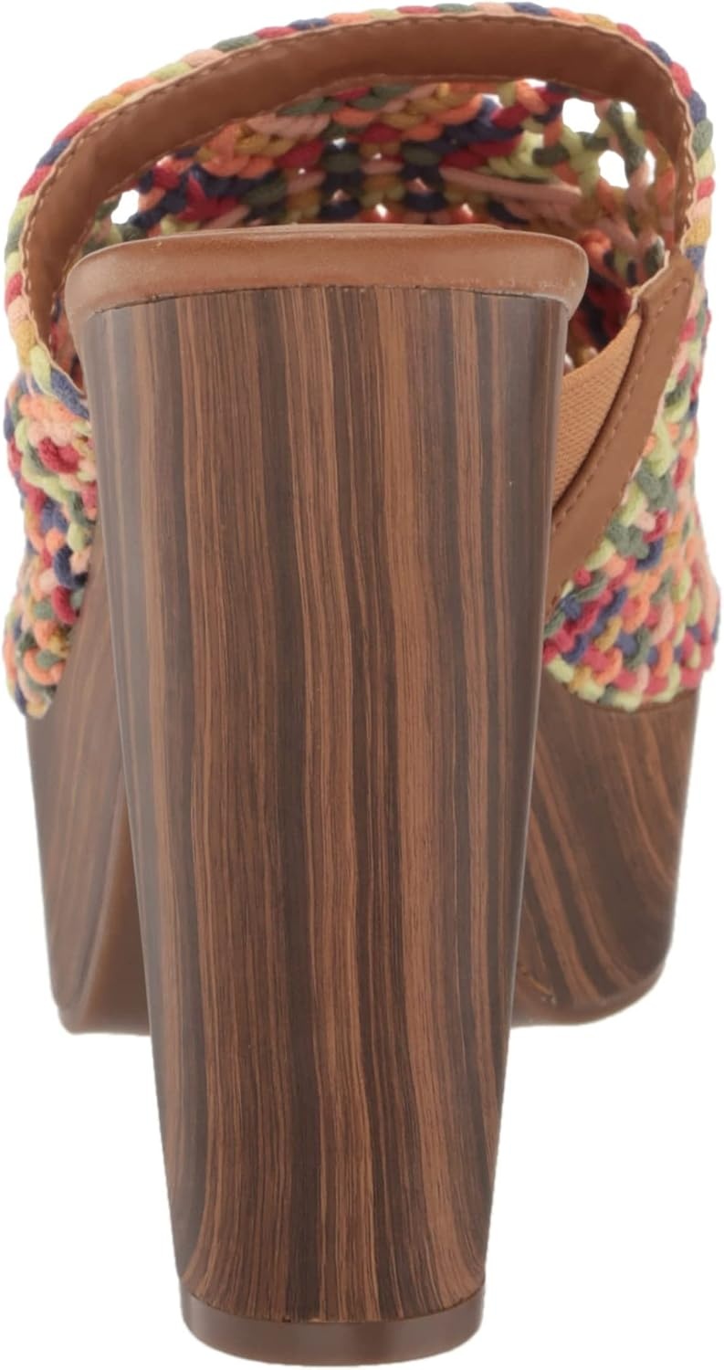 image:imageJessica Simpson Womens Shelbie Block Heel Platform MuleMulti