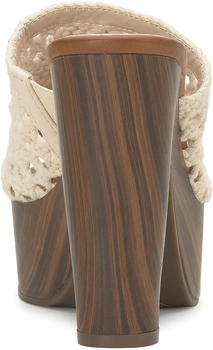 image:imageJessica Simpson Womens Shelbie Block Heel Platform MuleNatural Macrame