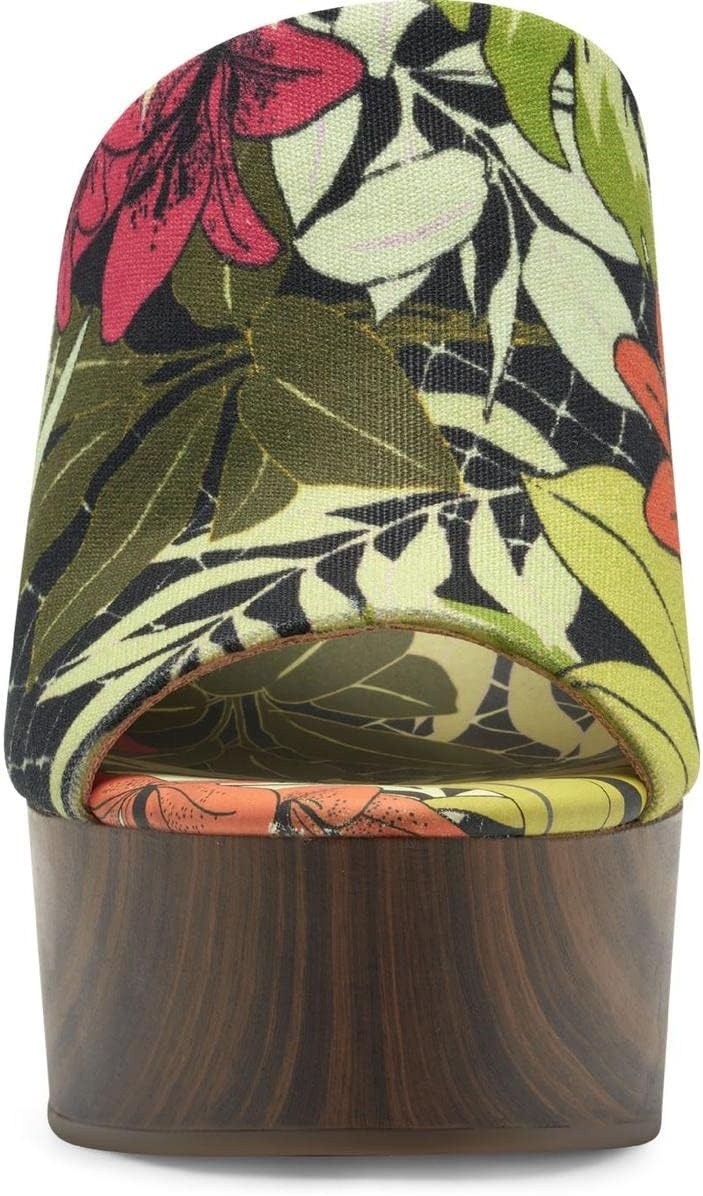 image:imageJessica Simpson Womens Shelbie Block Heel Platform MuleTropical Multi Lily of Jungle