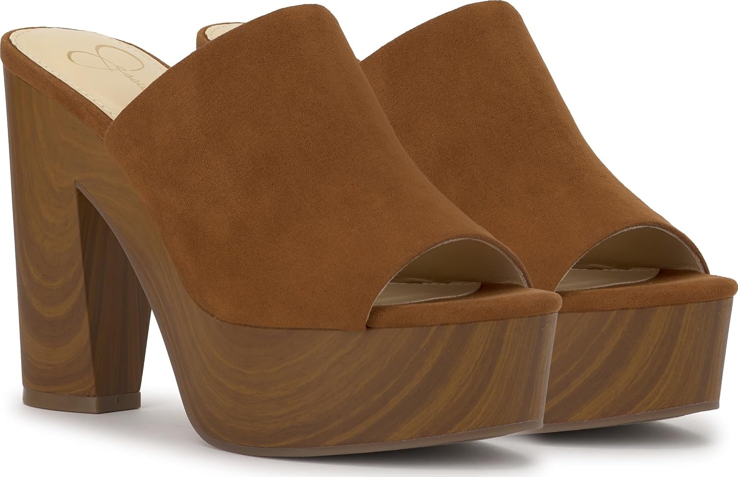 image:imageJessica Simpson Womens Shelbie Block Heel Platform MuleTuscan Tan