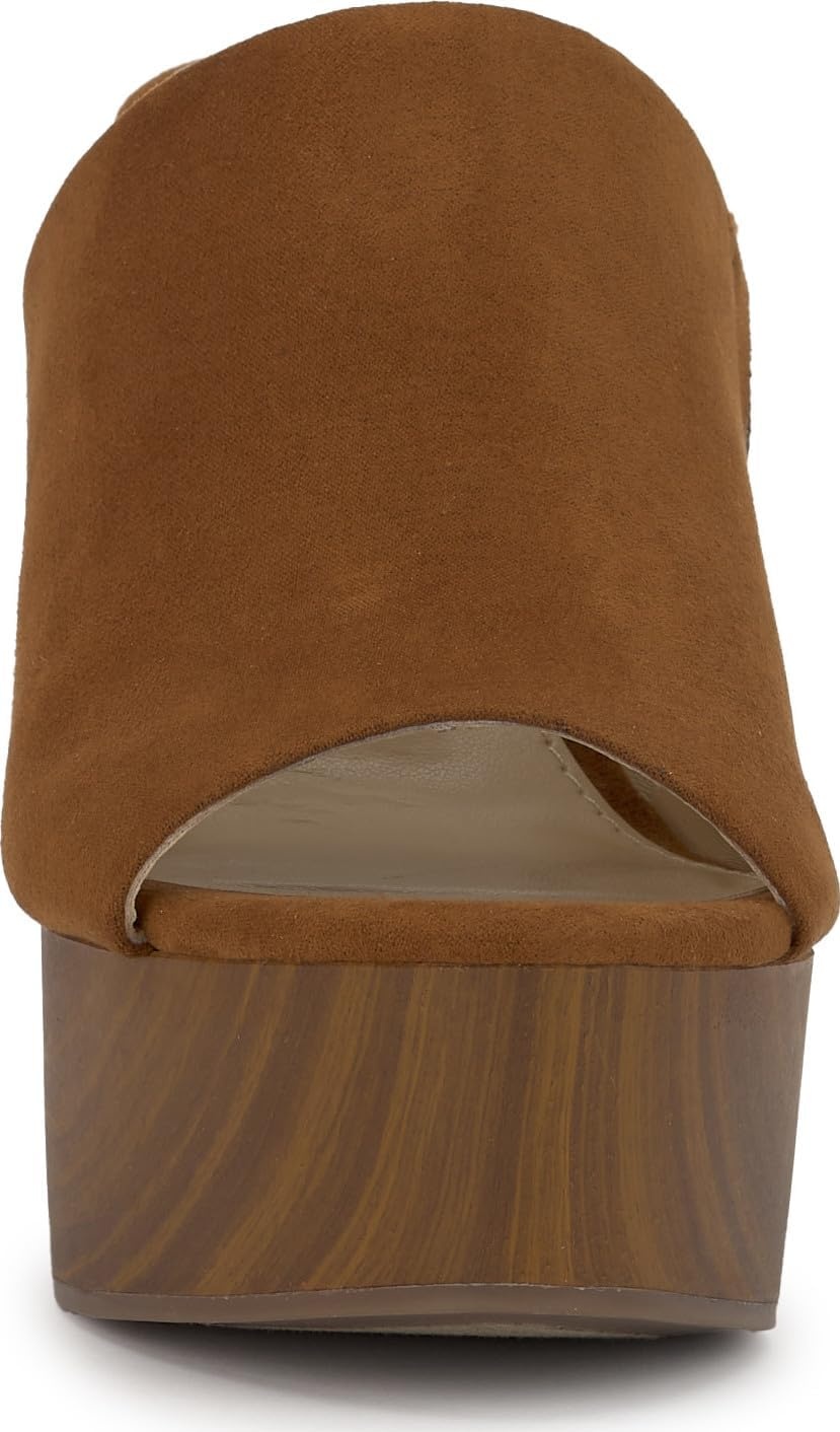 image:imageJessica Simpson Womens Shelbie Block Heel Platform MuleTuscan Tan
