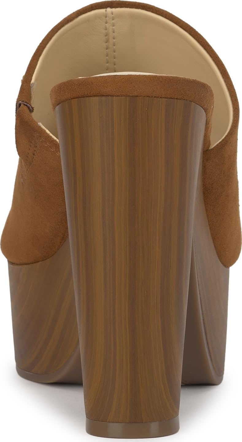 image:imageJessica Simpson Womens Shelbie Block Heel Platform MuleTuscan Tan