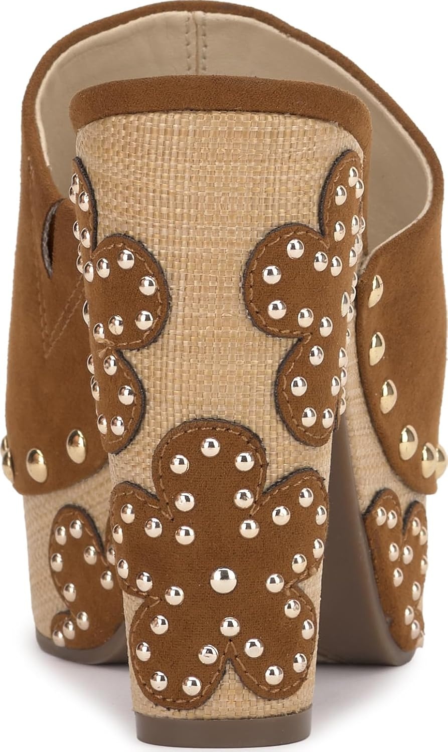 image:imageJessica Simpson Womens Shelbie Block Heel Platform MuleTuscan Tan Supreme Microsuede