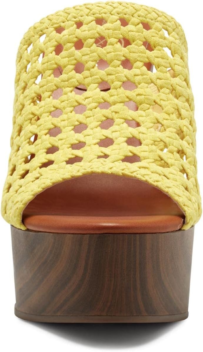 image:imageJessica Simpson Womens Shelbie Block Heel Platform MuleYellow