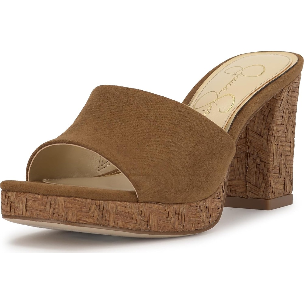image:imageJessica Simpson Womens Elyzza Mule Platform SandalTuscan Tan