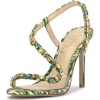 Green Multi Jungle Jacquard
