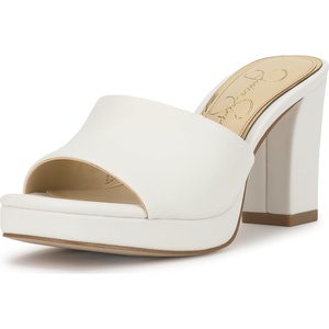 Jessica Simpson Women’s Elyzza Mule Platform Sandal(Bright White)