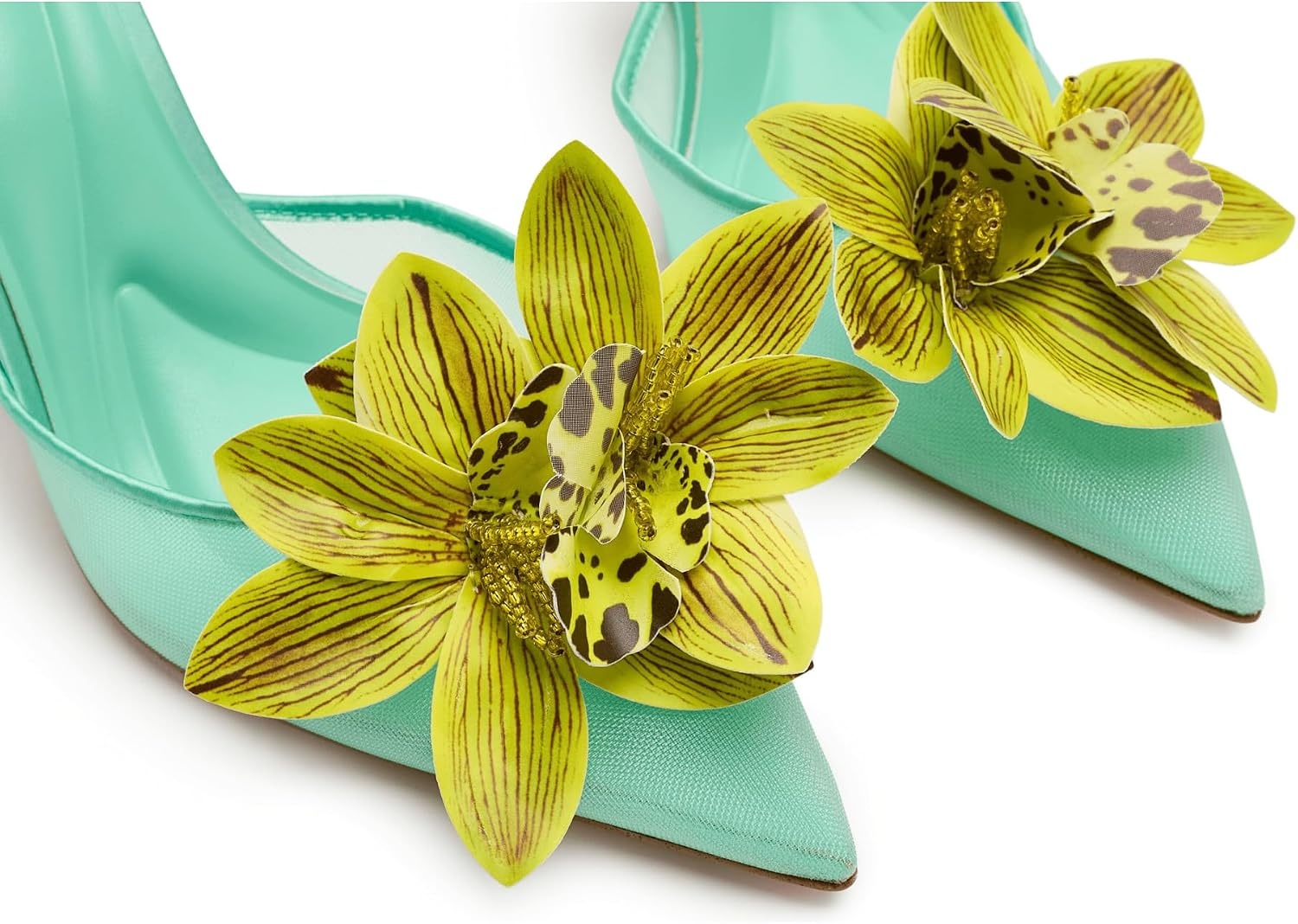 image:imageJessica Simpson Vilyria 3D Floral Embellished High HeelSummer Seafoam