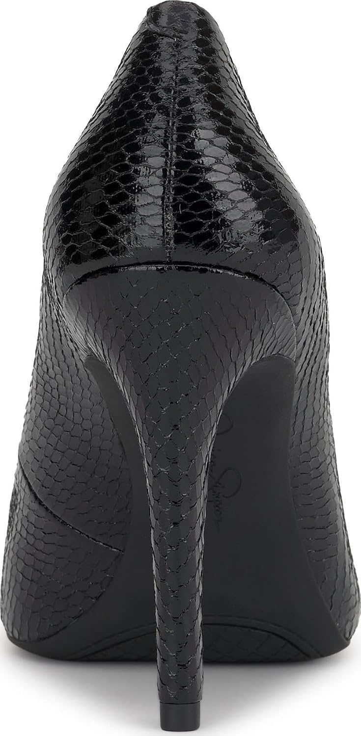 image:imageJessica Simpson Womens Calie Classic PumpBlack Glazed Snake