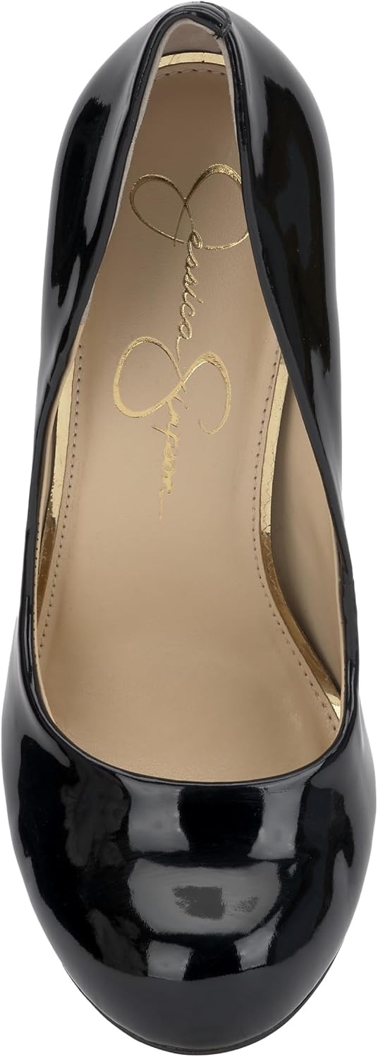 image:imageJessica Simpson Womens Calie Classic PumpBlack Patent